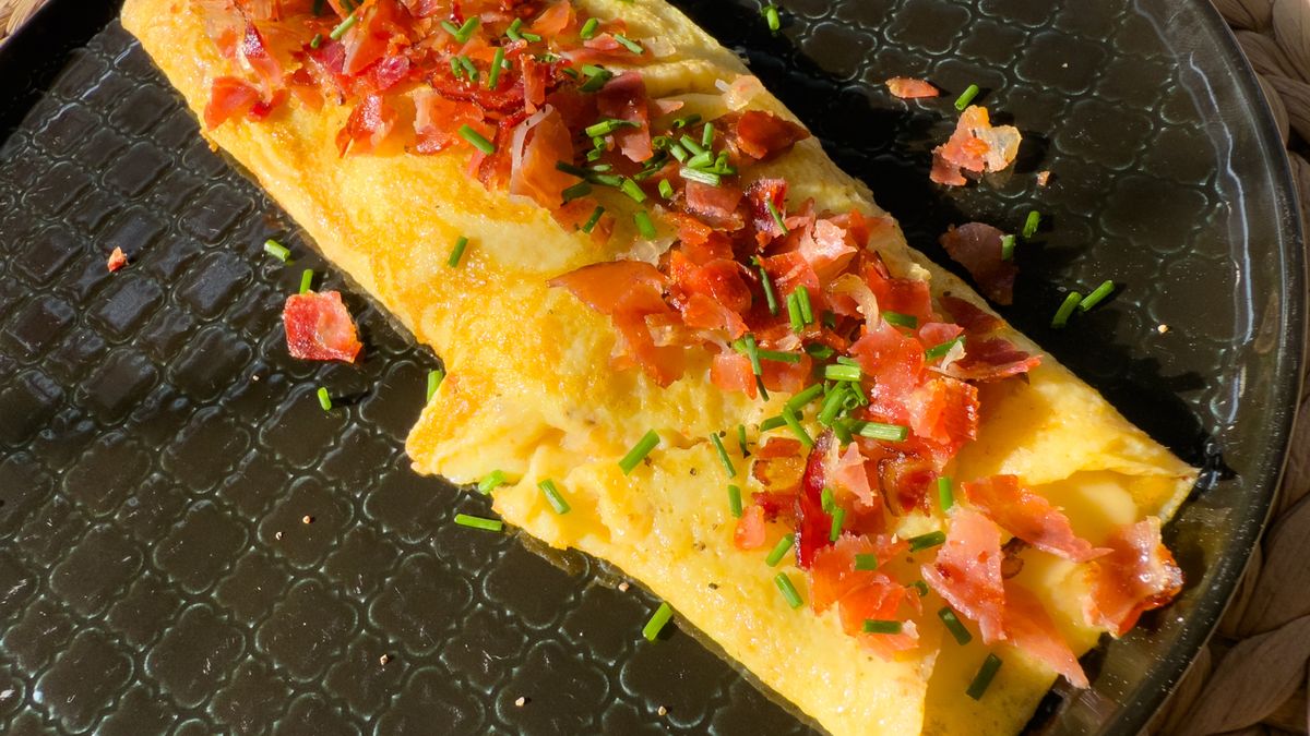 Składane jajko może zastąpić jajecznicę