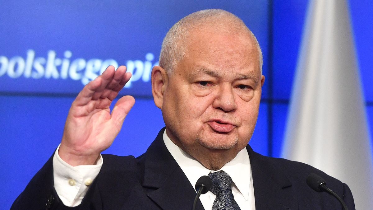 Adam Glapi�ski
Warszawa, 08.12.2022. Prezes Narodowego Banku Polskiego Adam Glapi�ski podczas konferencji prasowej dotycz�cej oceny bie��cej sytuacji ekonomicznej w Polsce, 8 bm. w Centrali NBP w Warszawie. (mr) PAP/Radek Pietruszka
Radek Pietruszka
gospodarcza, gospodarka, konferencja, narodowy bank polski, nbp, sytuacja, briefing prasowy, prasowa, inflacja, gest