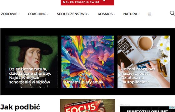 Focus.pl w nowej wersji, Łukasz Orbitowski felietonistą