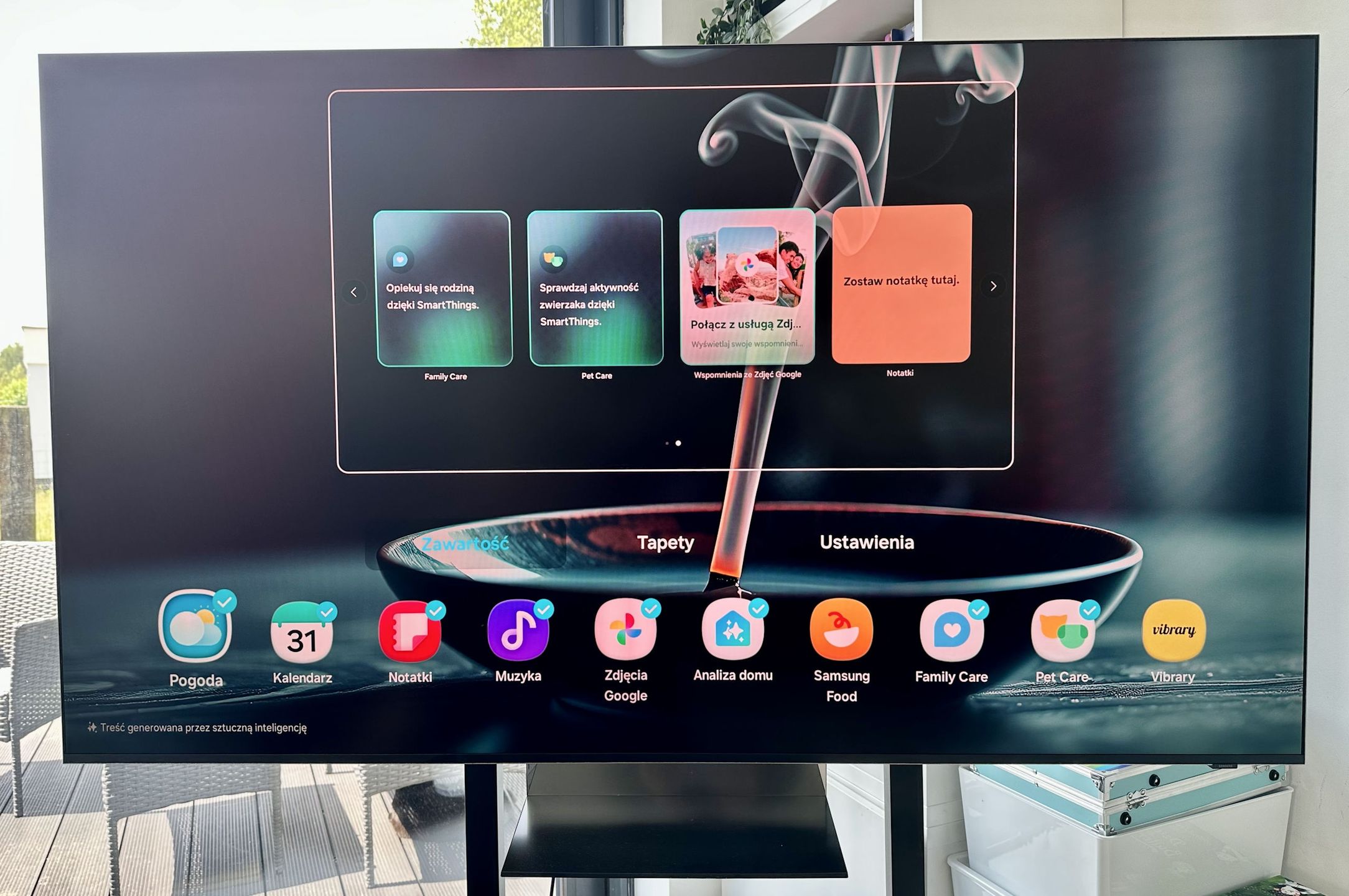 Samsung Micro RGB 65R95H - tryb czuwania