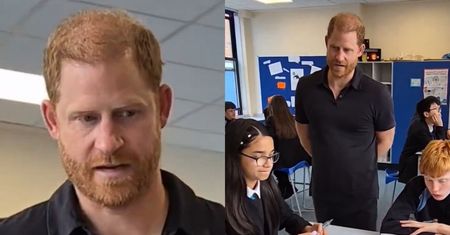 Brytyjscy uczniowie zignorowali księcia Harry'ego. Brutalne zderzenie z młodym pokoleniem? (WIDEO)