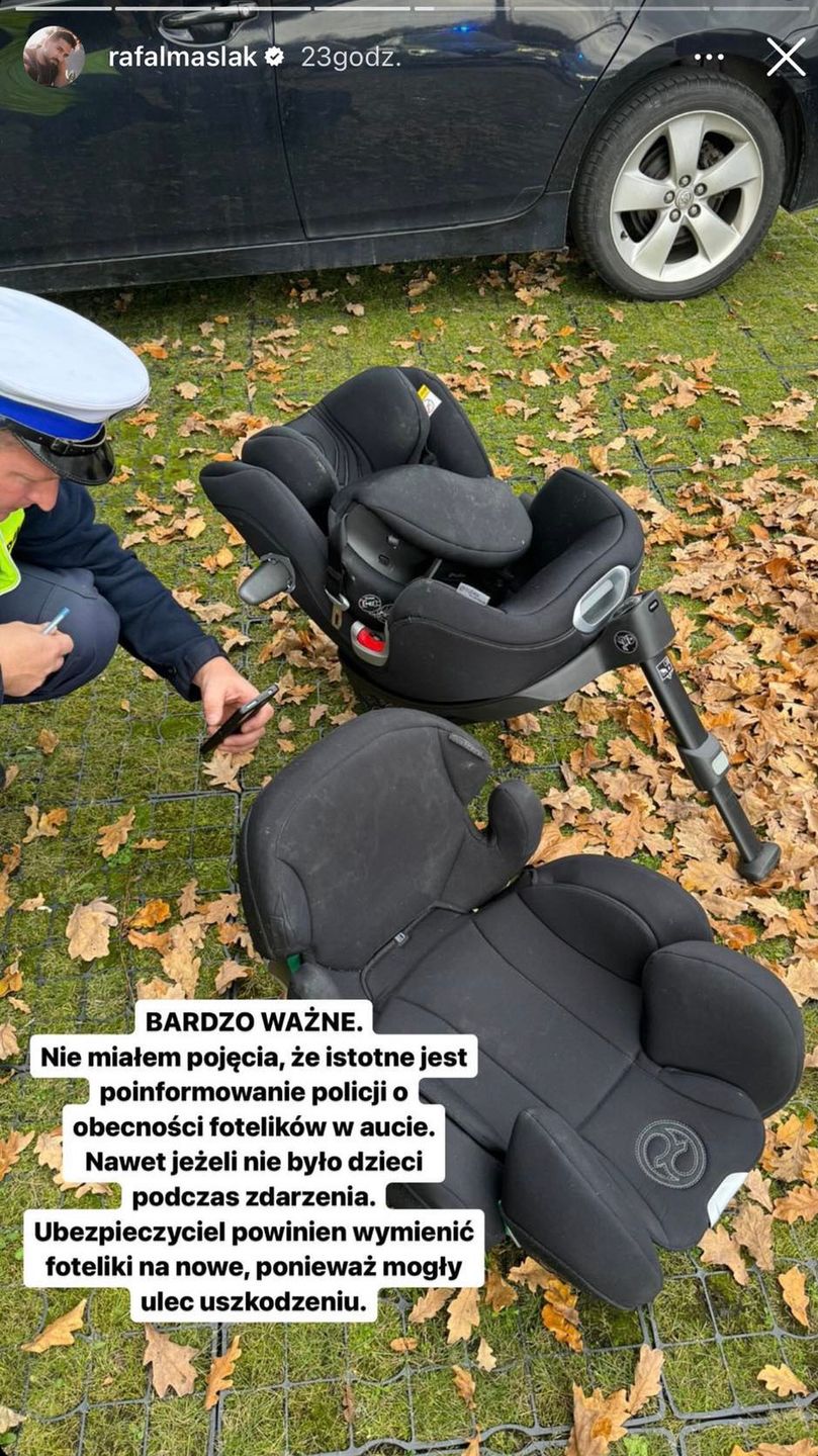 Rafał Maślak miał WYPADEK!