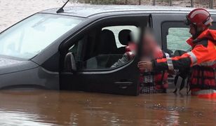 Tragiczne skutki ulewy w Hiszpanii. Służby pokazały nagrania