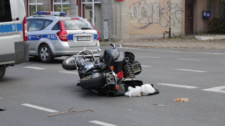 Wypadek na skrzyżowaniu ulic Szczecińskiej i Kossaka.