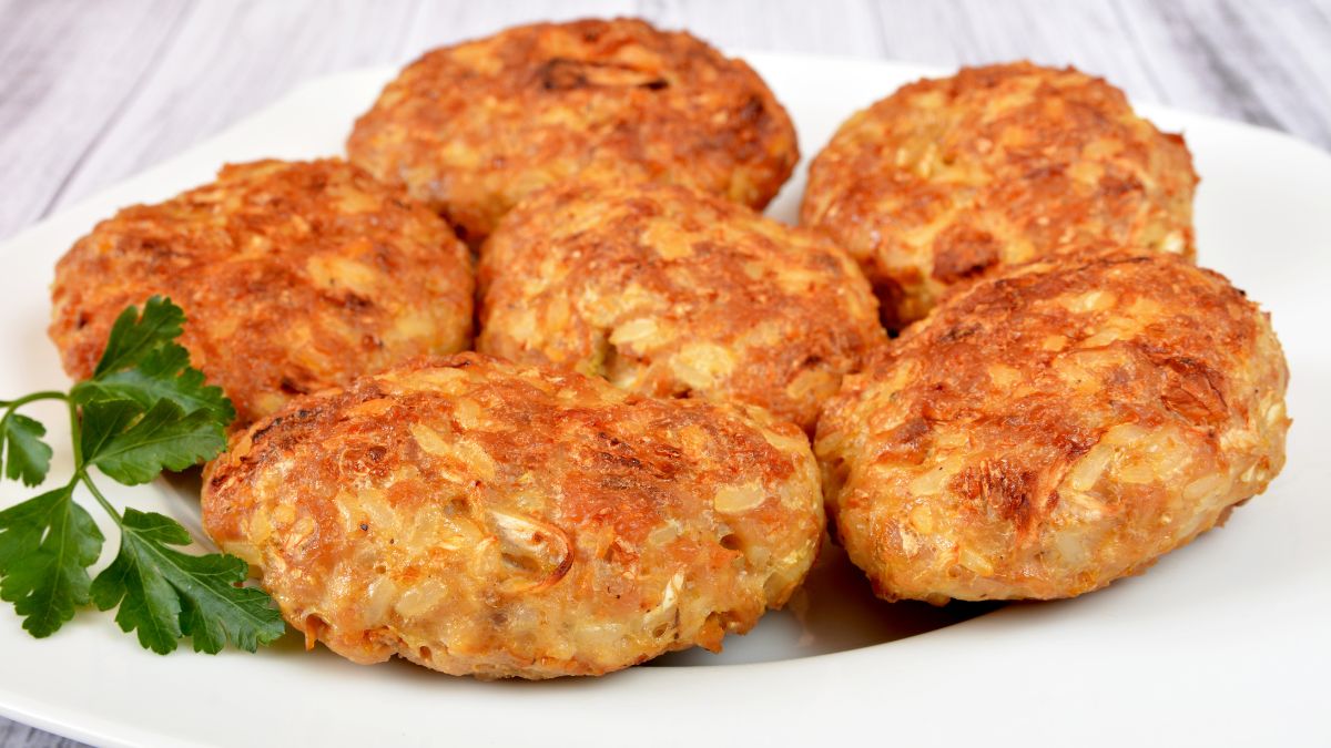 Kotlety z mięsem mielonym i ryżem