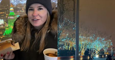 Tiktokerka psioczy na najwyżej położony jarmark świąteczny w Europie: "Herbata 30 zł, a kiełbasa w bułce 40 zł" (WIDEO)