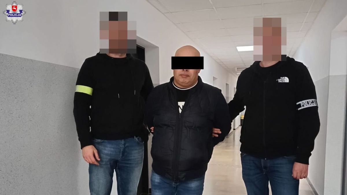 45-latek w rękach policji