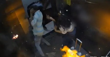 Horror w Indiach. Tak wyglądała eksplozja balonów z gazem w windzie
