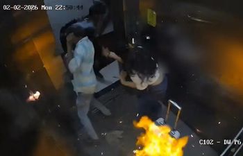 Horror w Indiach. Tak wyglądała eksplozja balonów z gazem w windzie