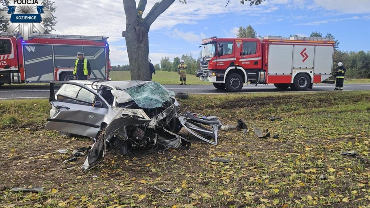 Pijany kierowca stracił panowanie nad autem. Zginęła 20-letnia pasażerka  