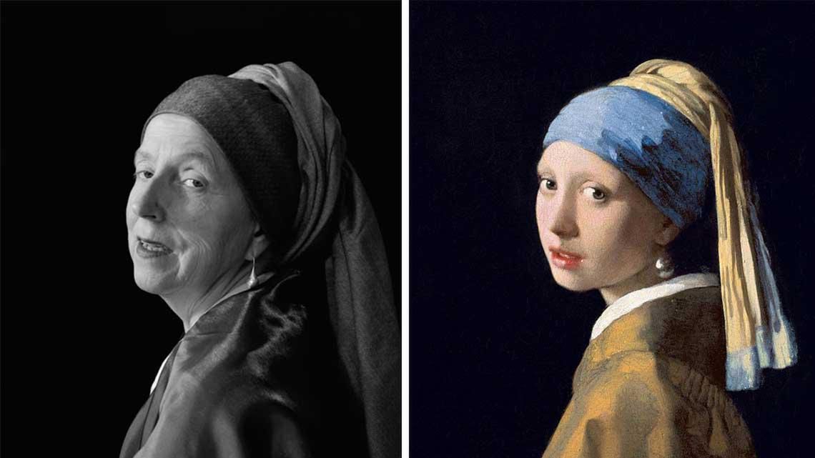 65-letnia kobieta odtwarza znane obrazy w fantastyczny sposób 1