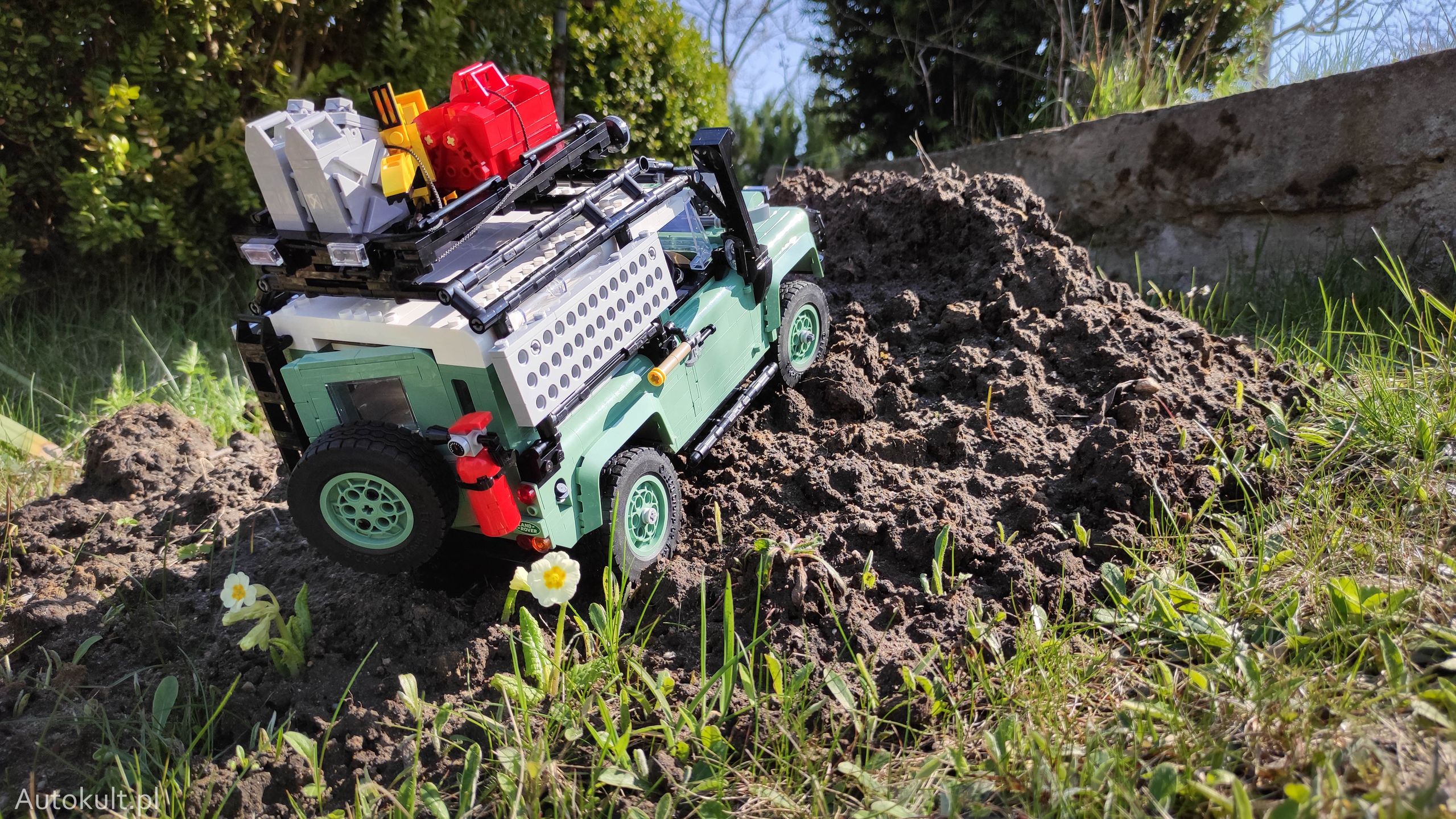 Land Rover Defender Classic 90 Lego Icons