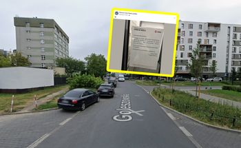 Taka karteczka w Warszawie. "Prosimy". Aż parsknęli śmiechem