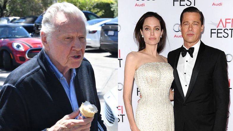 Jon Voight appeals to Brad Pitt for grandchildren's sake