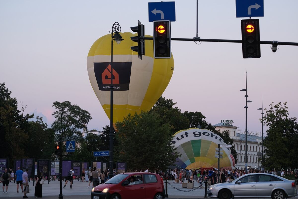 Fiesta Balonowa na Placu Litewskim w Lublinie
