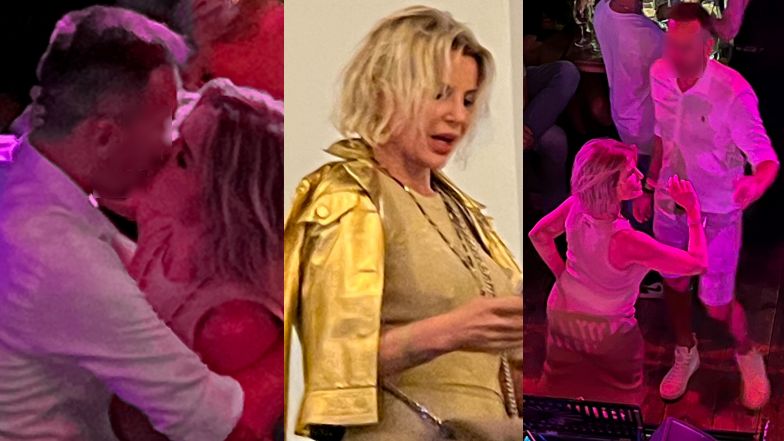 Joanna Racewicz imprezuje w klubie