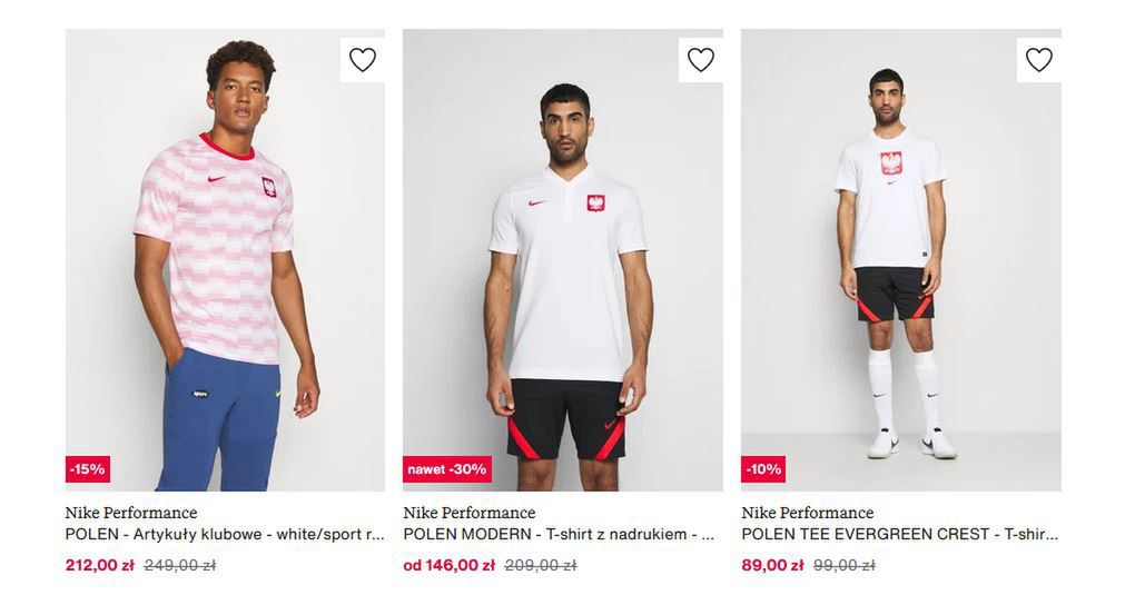Zaczęła się wyprzedaż produktów polskiej reprezentacji 