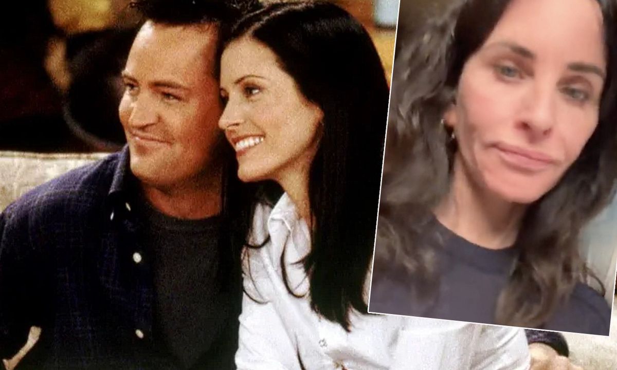 Courteney Cox i Matthew Perry byli ze sobą bardzo blisko. W serialu "Przyjaciele" grali parę