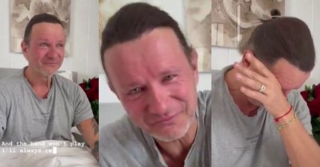 Poruszony Radosław Majdan wybucha płaczem na widok niespodzianki z okazji 50. urodzin (ZDJĘCIA)