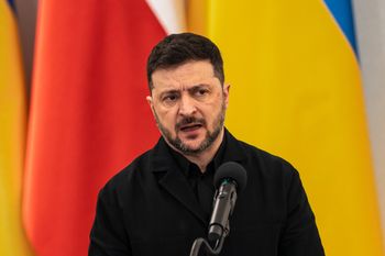 Zełenski spotkał się z Tuskiem. "Z nami ma pan karty mocniejsze"