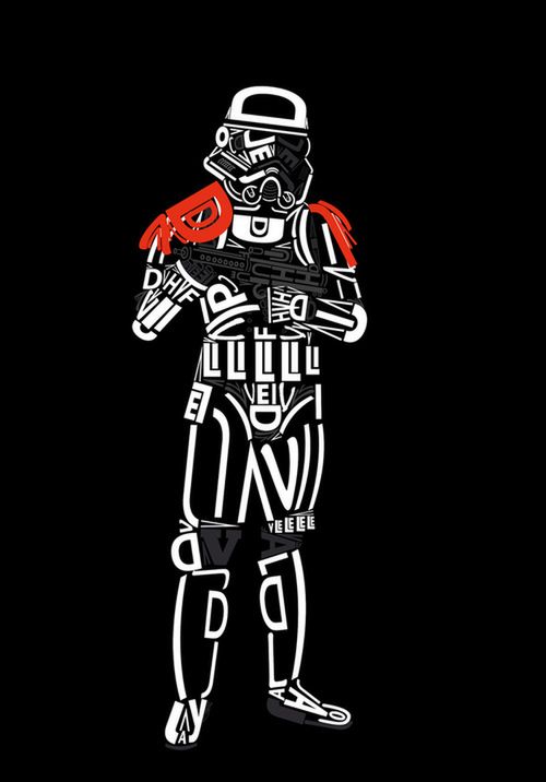 Co się stanie, gdy damy Star Wars typografowi? 6