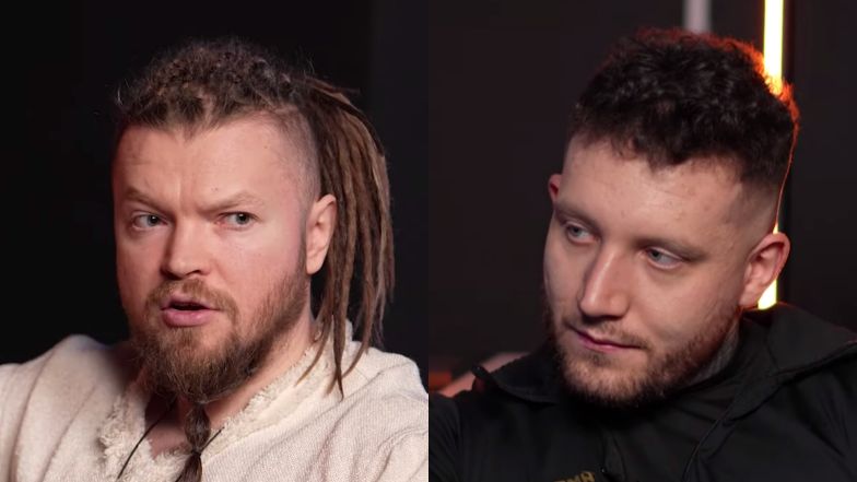 Sylwester Wardęga i Michał „Boxdel” Baron