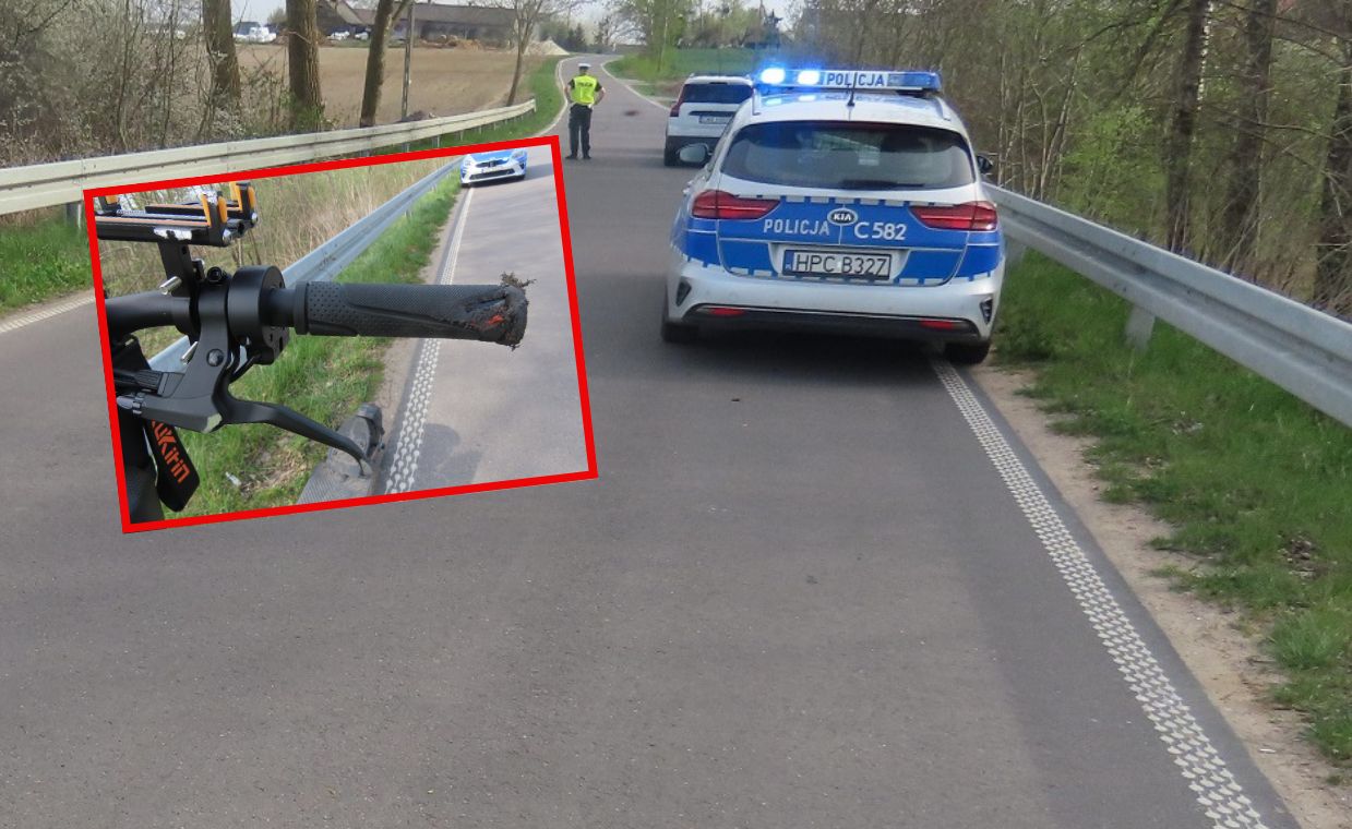 Tragiczny wypadek na hulajnodze elektrycznej. Nie żyje 17-latka