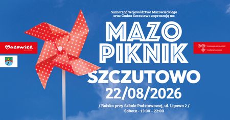 MAZOpiknik w Szczutowie już 22 sierpnia. Blanka i Rafał Maserak wśród gwiazd
