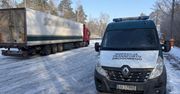 Tchórzew: Brak uprawnień i manipulacje tachografem. Kontrola na DK19