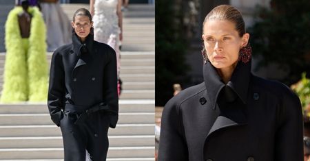 49-letnia Małgorzata Bela ZACHWYCA na pokazie Balenciagi w Paryżu. IKONA? (ZDJĘCIA)