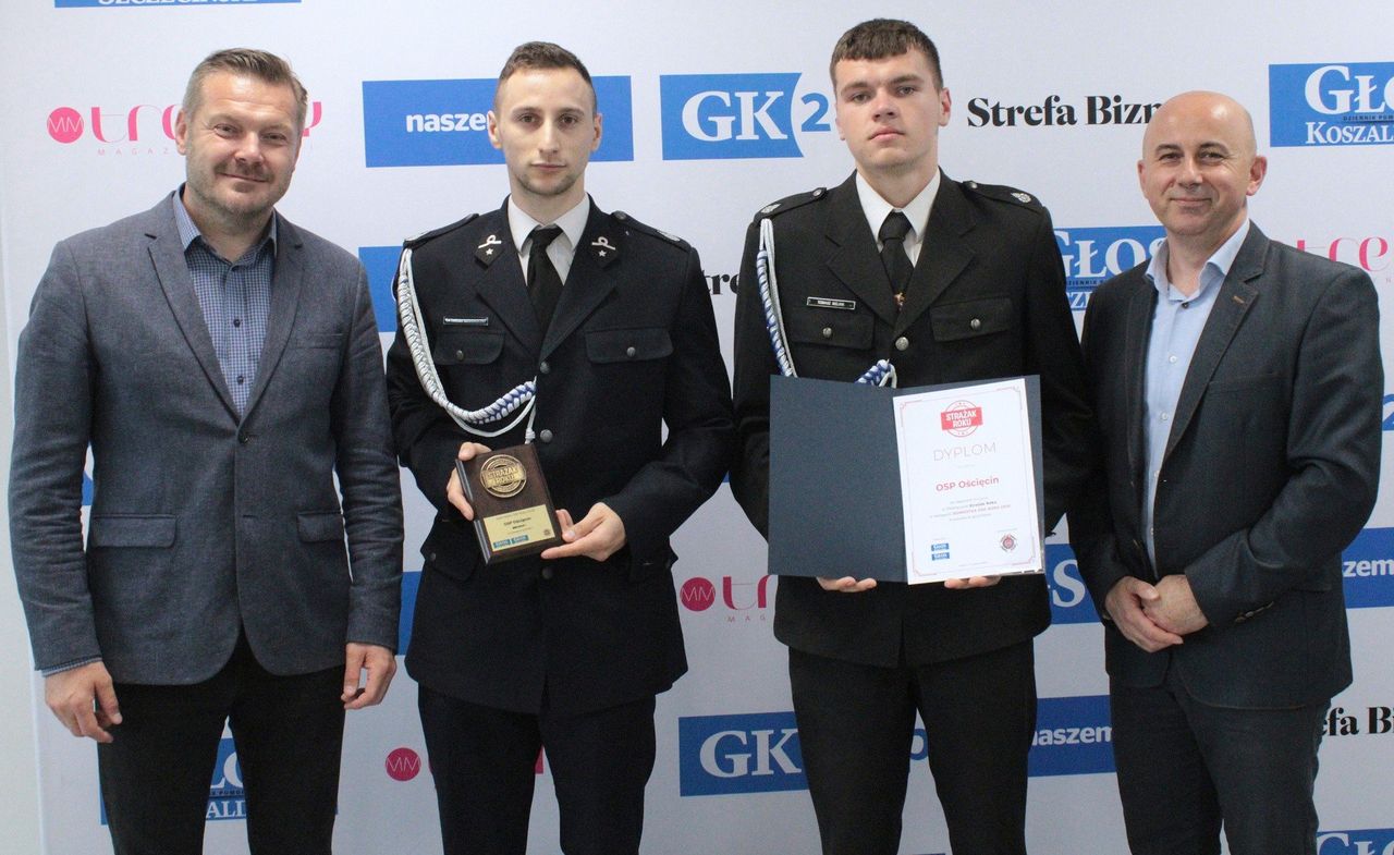 Uroczysta gala "Strażak Roku 2025" w Gościnie za nami. Statuetki i dyplomy zostały wręczone