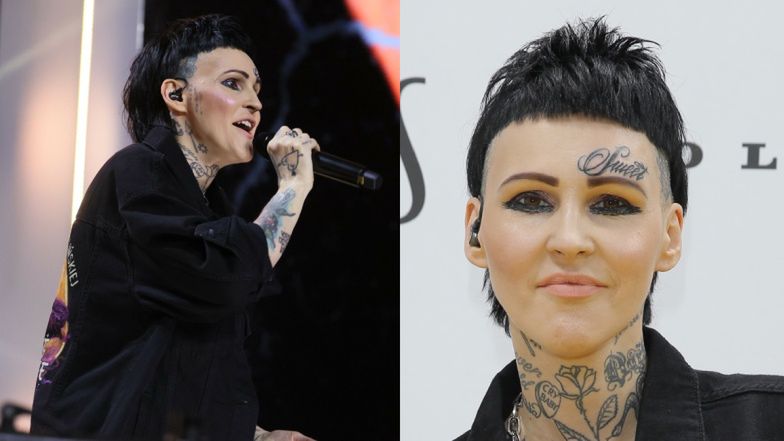 Rockowa Agnieszka Chylińska prezentuje nowy (?) TATAUAŻ NA TWARZY 