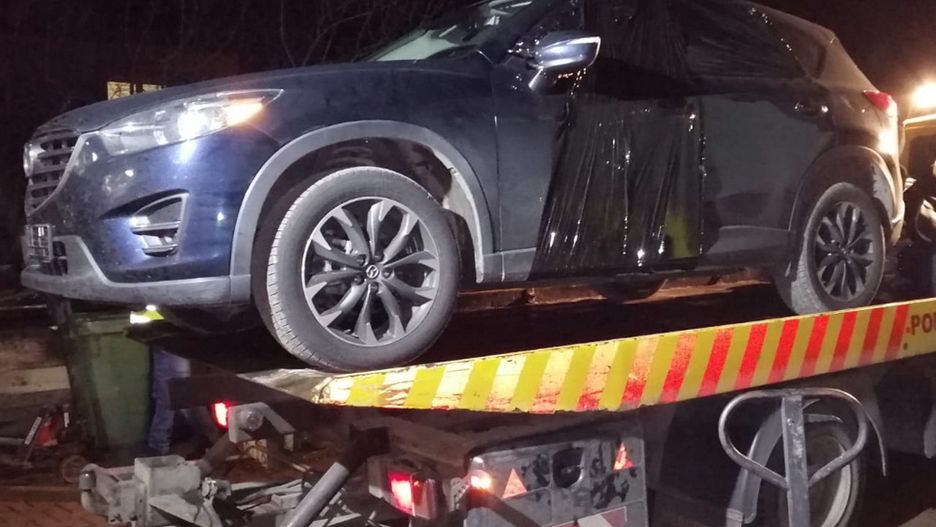 Wołomin. Policjanci odnaleźli skradziony pojazd