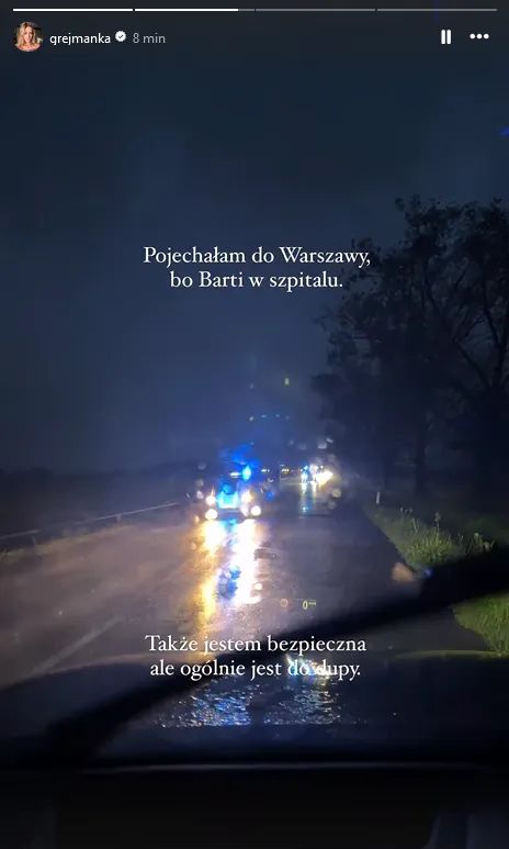 Anna Kurek na InstaStories