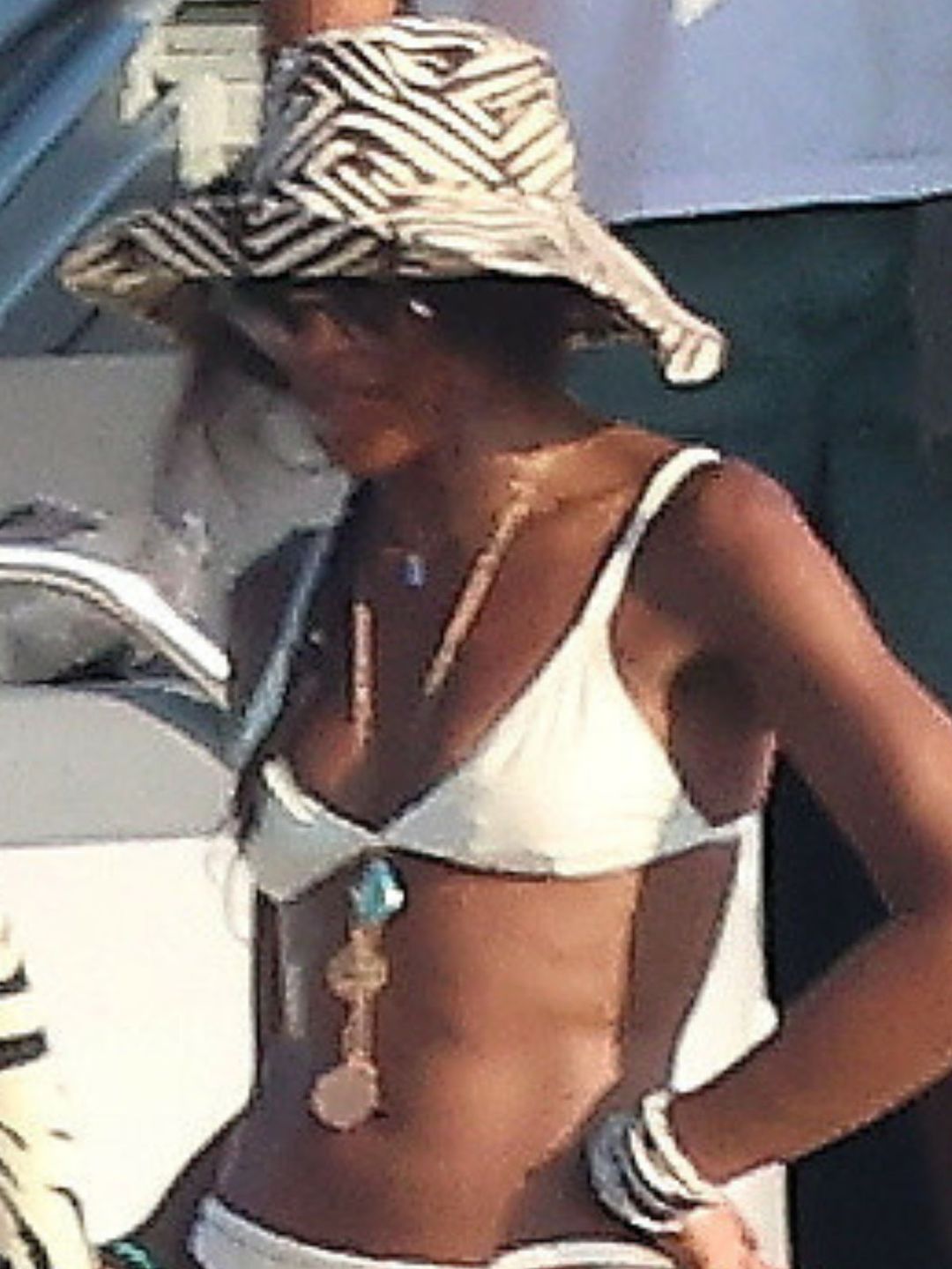 Naomi Campbell na jachcie