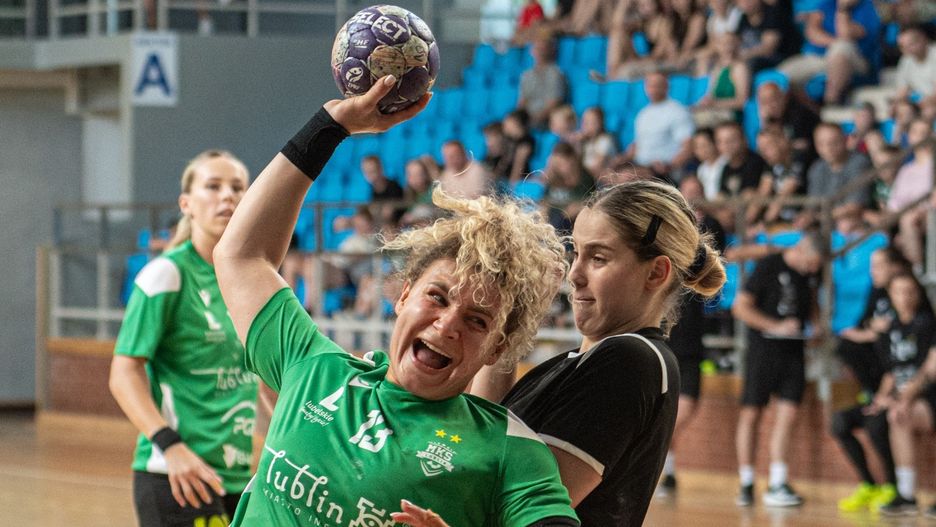 (Obrotowa Sylwia Matuszczyk jest jedną z najbardziej doświadczonych zawodniczek PGE MKS El-Volt Lublin)