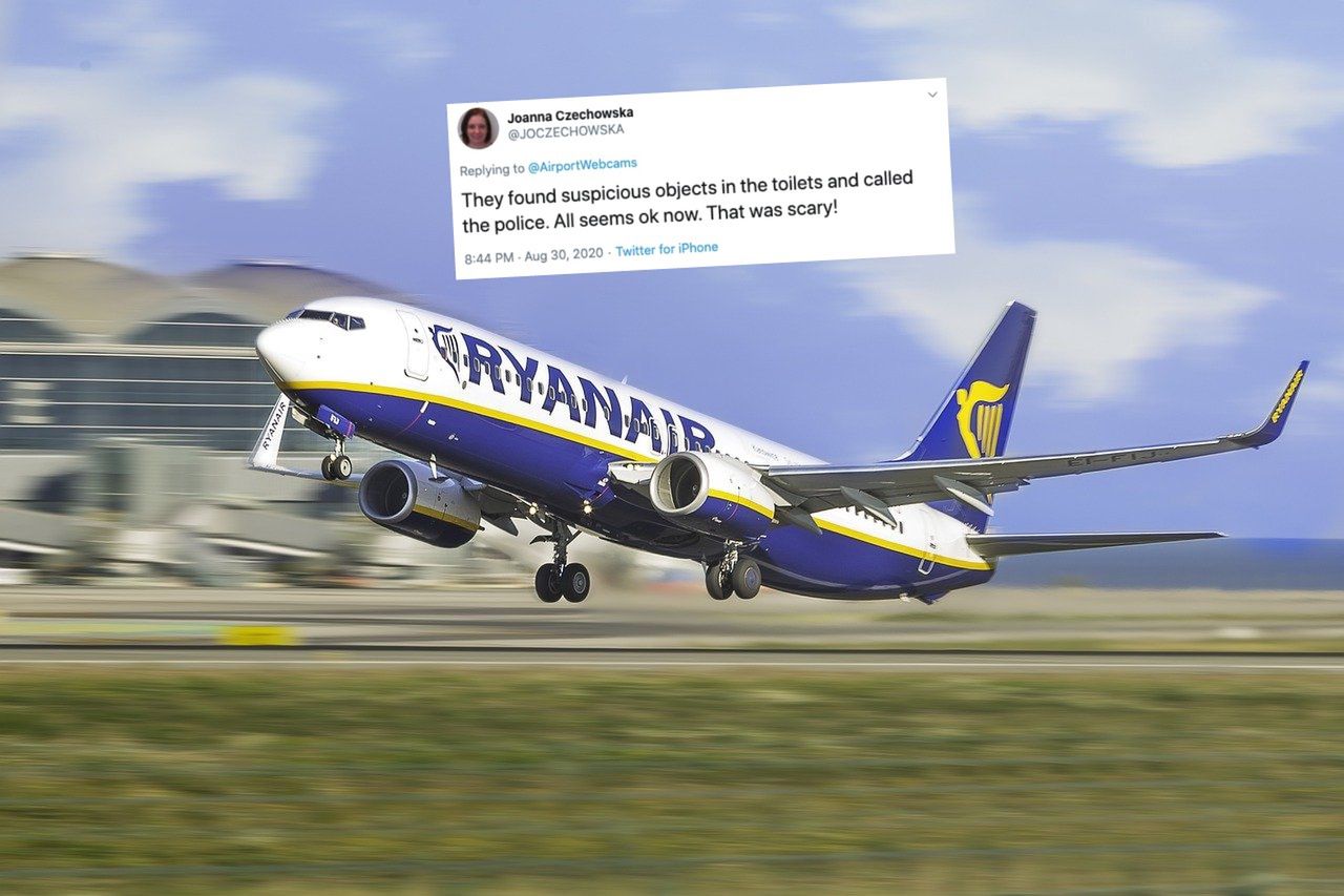 Dramat na pokładzie Ryanaira. Polka: to było przerażające!