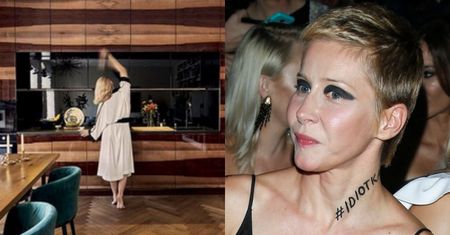 Katarzyna Warnke pokazuje "kuchnię, która chciała być salonem". Internauci podzieleni: "Przepiękna, ALE CZY PRAKTYCZNA?"
