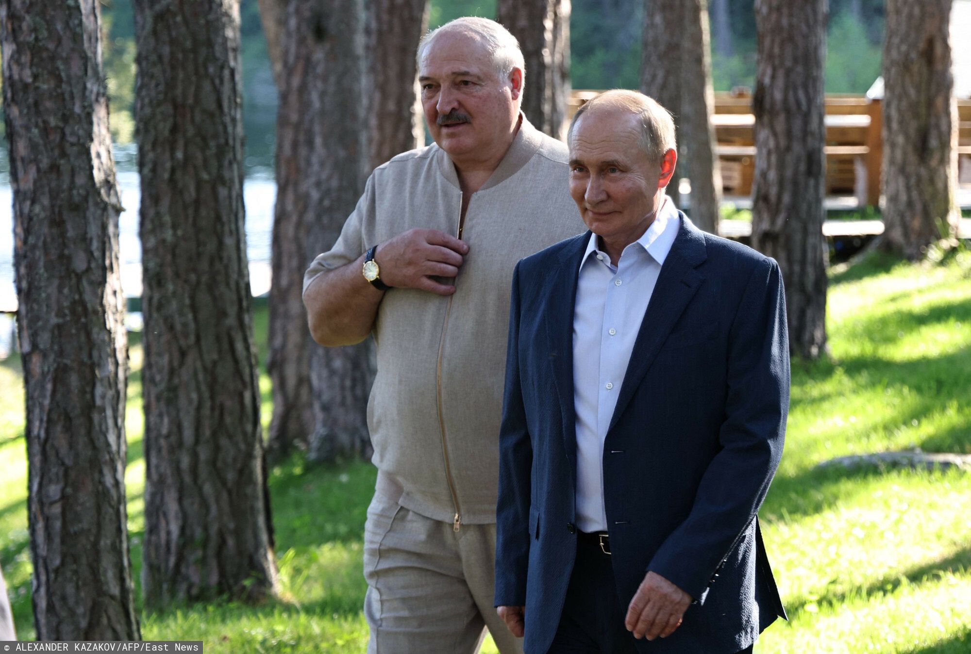 Alaksandr Łukaszenka, Władimir Putin 
