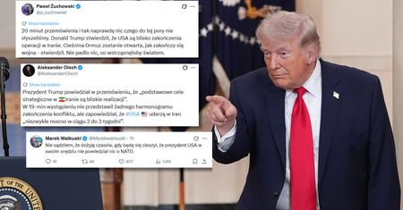 Trump zabrał głos w orędziu. Lawina komentarzy