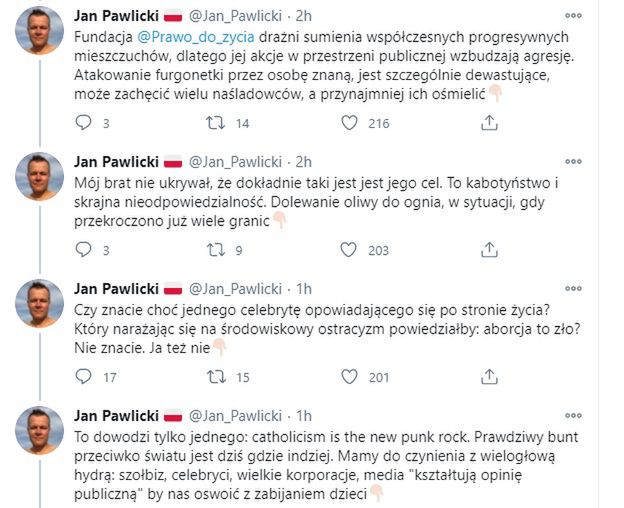 Brat Antoniego Pawlickiego krytykuje jego poglądy polityczne