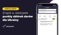 Jakdojade z listą punktów zbiórek darów dla Ukrainy