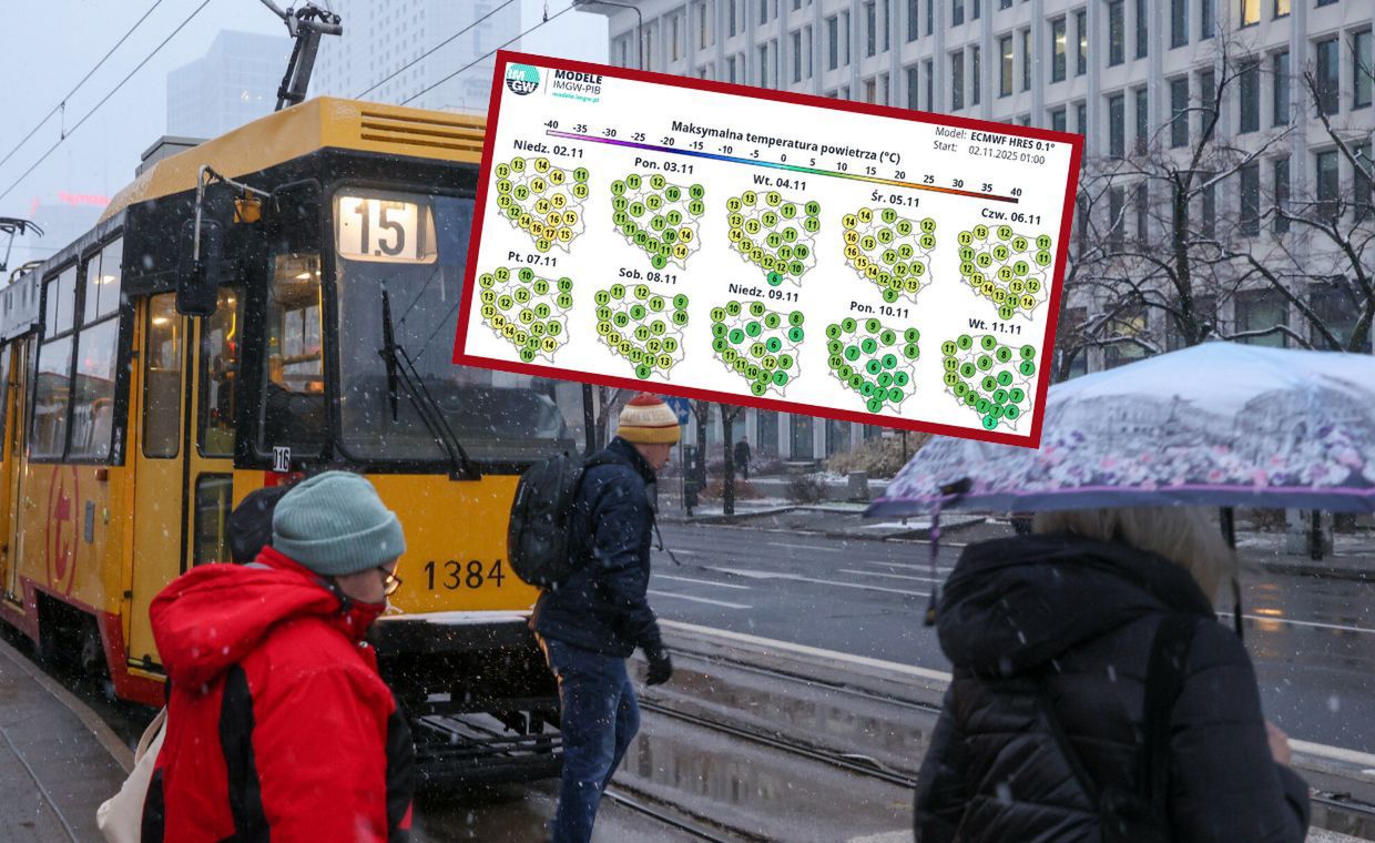 wiadomości,aktualności,WP Wiadomości Najpierw deszcz i śnieg. Potem duża zmiana w pogodzie