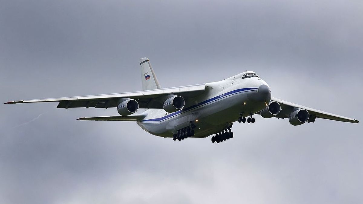Antonow An-124 Rusłan przyleciał do Polski