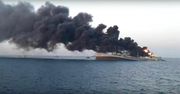 Zatonął największy okręt irańskiej floty. Pożar był nie do opanowania