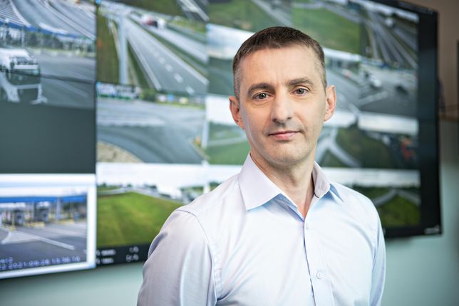 Krzysztof Golis – kierownik Centrum Zarządzania Autostradą