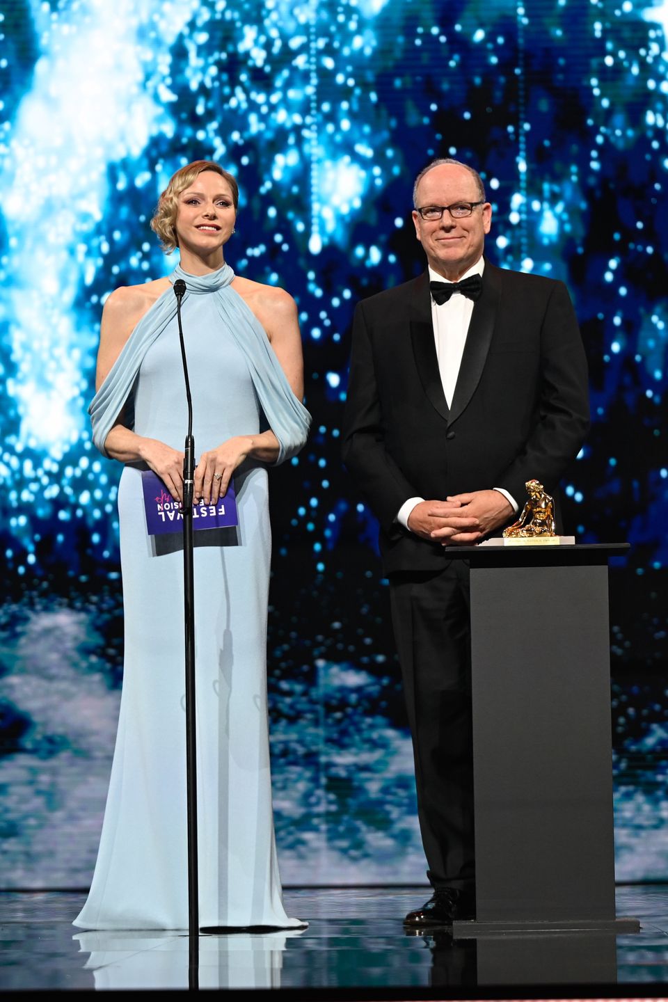 Książę Albert i księżna Charlene