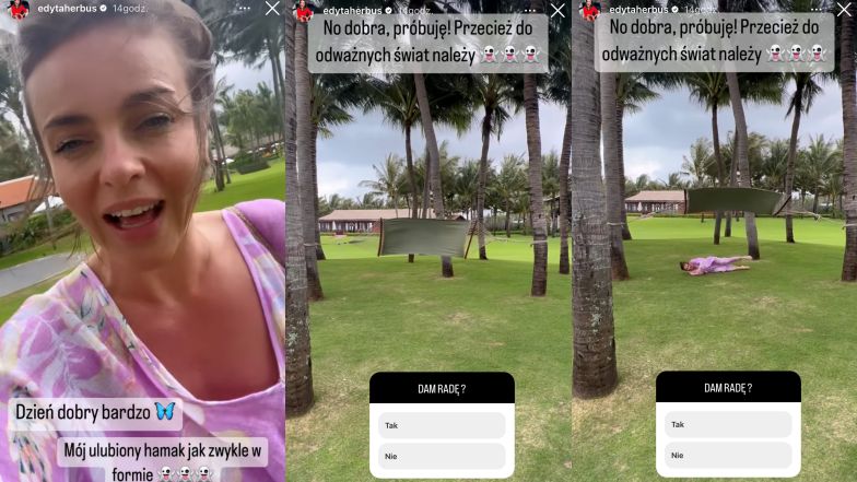 Edyta Herbuś relacjonuje wakacje z ukochanym