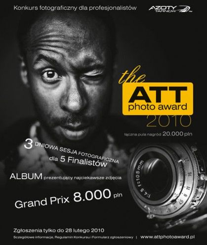 ATT Photo Award, czyli nowy konkurs fotograficzny dla profesjonalistów
