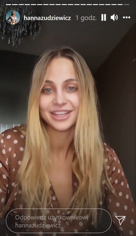Hanna Żudziewicz pozdrawia Jana Klimenta